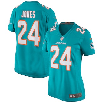 womens nike byron jones aqua miami dolphins game jersey_pi40